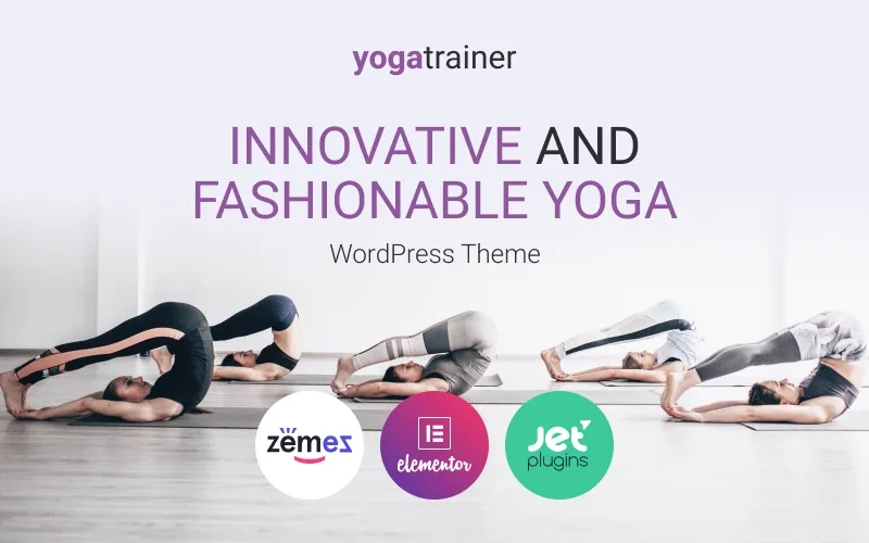 Gloria Miles – Innovative and Fashionable Yoga WordPress Theme
