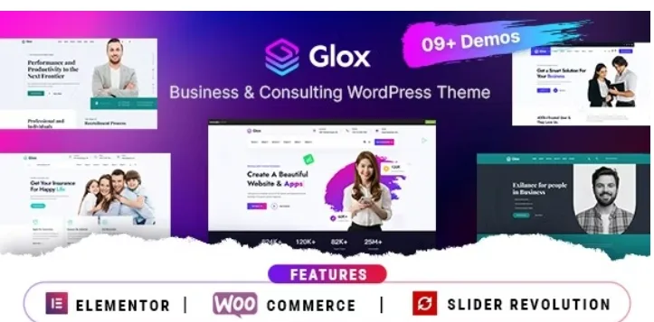 Glox – Business & Consulting WordPress Theme
