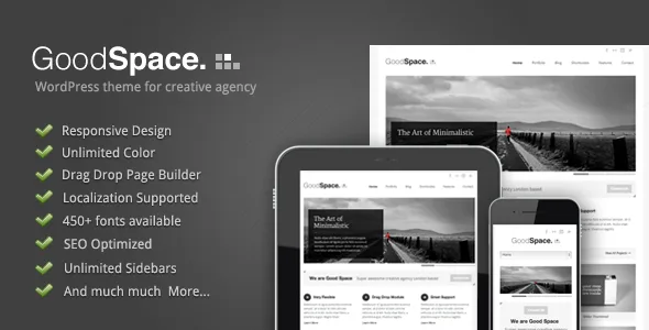 Good Space – Responsive Minimal WordPress