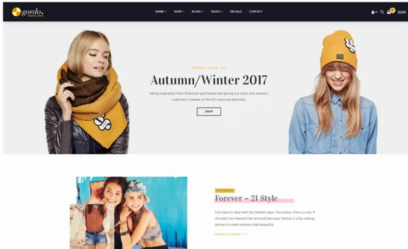 Gordo – Responsive WooCommerce WordPress Theme