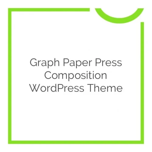 Graph Paper Press Composition WordPress Theme
