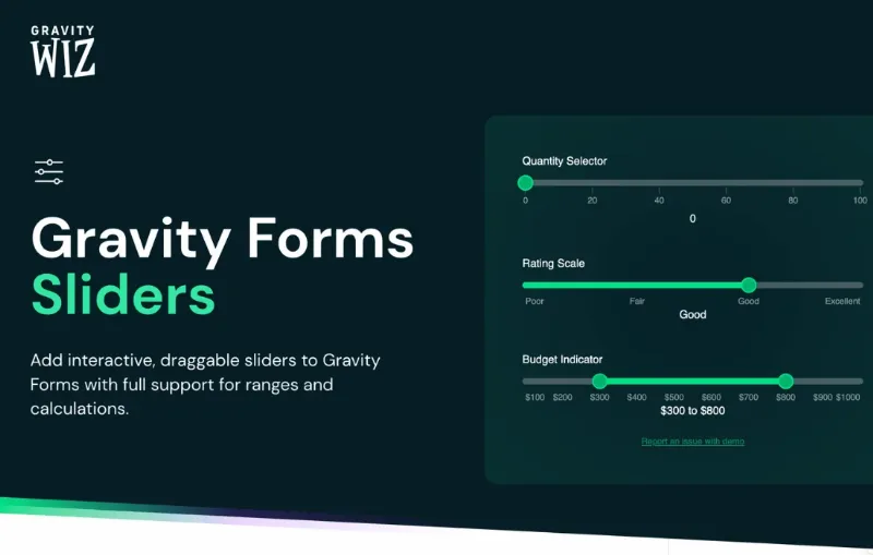 Gravity Forms GP Sliders