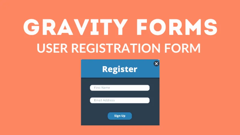 Gravity Forms User Registration