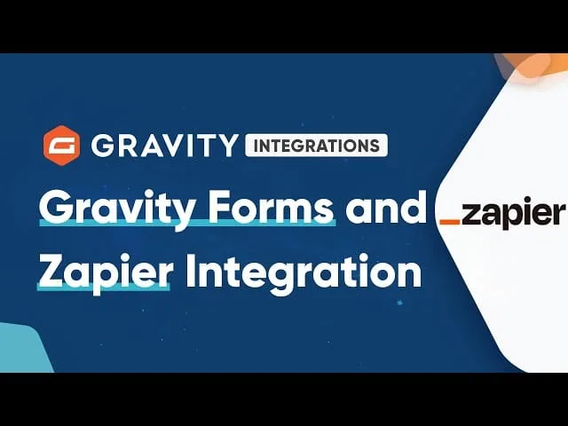 Gravity Forms Zapier
