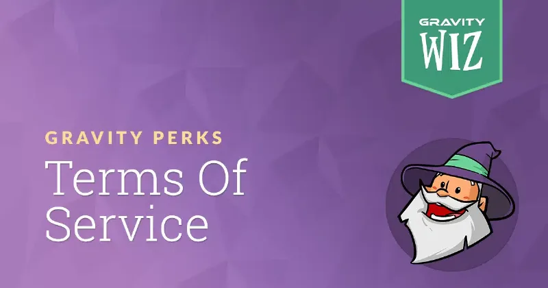 Gravity Perks Terms Of Service