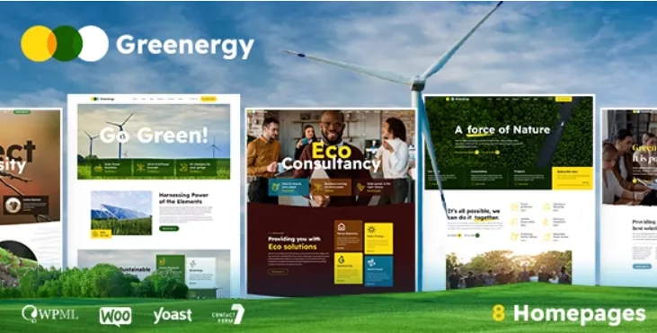 Greenergy – Ecology & Environment WordPress Theme