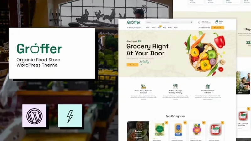 Groffer – Organic Food Store Theme