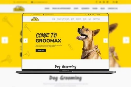 Groomax – Pet Grooming & Shop WordPress Theme
