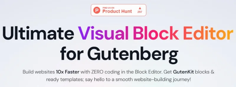 GutenKit – Ultimate Visual Page Builder for Gutenberg Blocks
