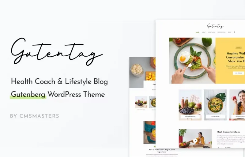 GutenTag – 100% Gutenberg Blog WordPress Theme