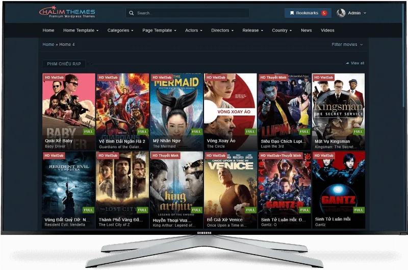 HaLimMovie – WordPress Movies and TV Shows Theme