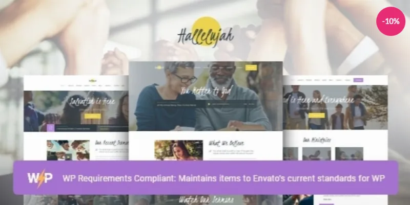 Hallelujah | Religion & Church Theme