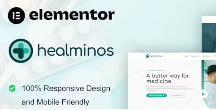 Healminos – Pharmacy & Medical Service Elementor Template