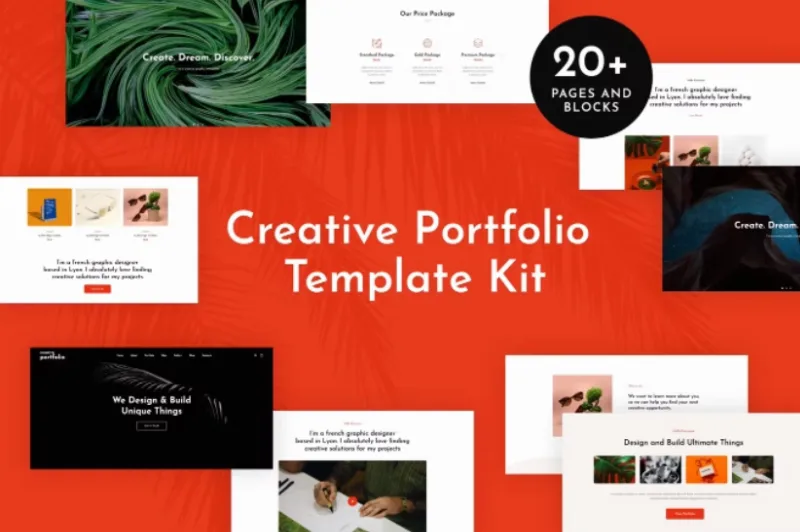 Helion – Creative Portfolio Elementor Template