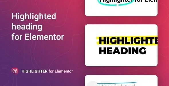 Highlighter for Elementor