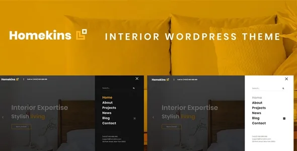 Homekins – Interior WordPress Theme