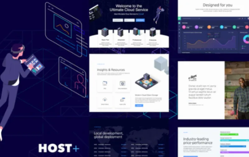 Hostplus – Hosting Services Template