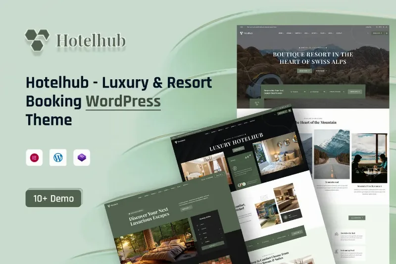 Hotelhub - Luxury & Resort Booking WordPress Theme