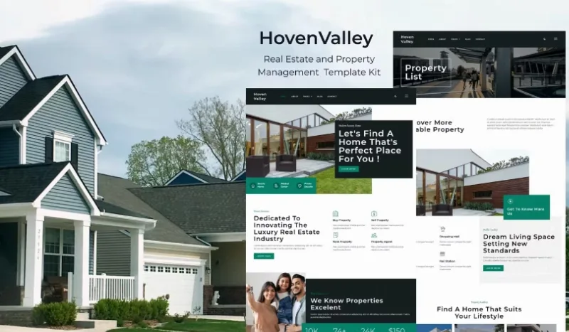 Hovenvalley – Real Estate and Property Management Template