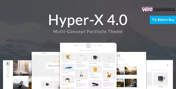 HyperX Portfolio WordPress Theme