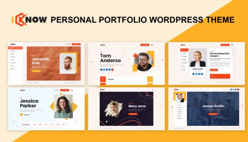 iKnow – Personal Portfolio WordPress Theme
