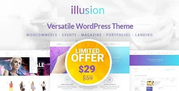 illusion – Multipurpose Corporate and Woocommerce Theme