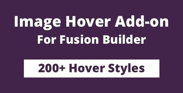 Image Hover Add-on for Fusion Builder
