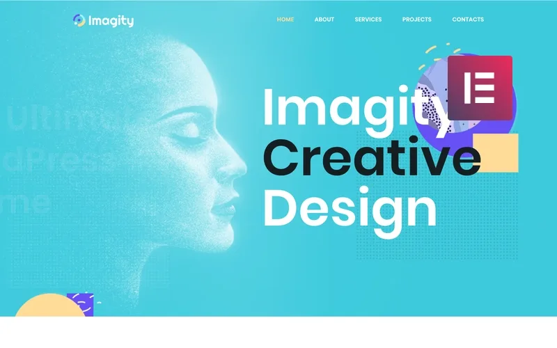 Imagity – Creative Minimal WordPress Elementor Theme WordPress Theme