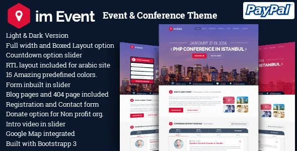 imEvent3.2.6–ConferenceMeetupTheme