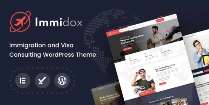 Immidox – Immigration and Student consultancy Wordpress Theme + RTL
