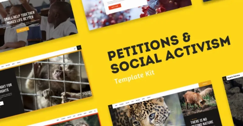 Impacto Patronus – Petitions & Social Activism Template Kit