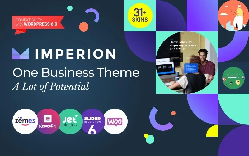 Imperion – Multipurpose Corporate WordPress Theme
