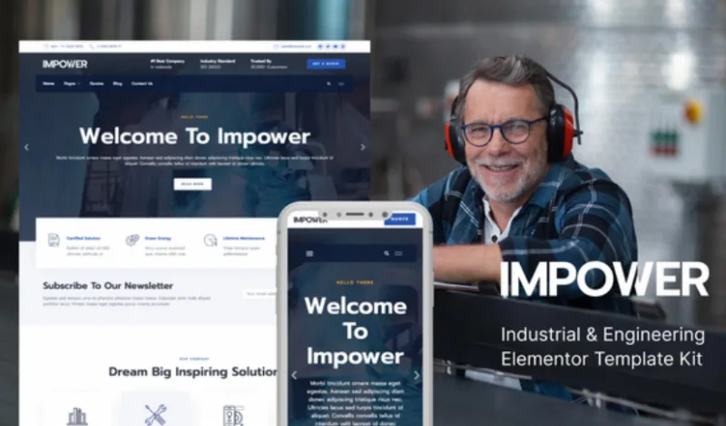 Impower – Engineering and Industrial Template
