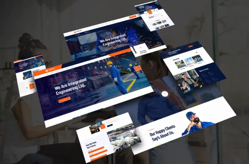 Industing – Factory & Business WordPress Theme