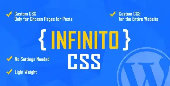 INFINITO – Custom CSS for Chosen Pages and Posts