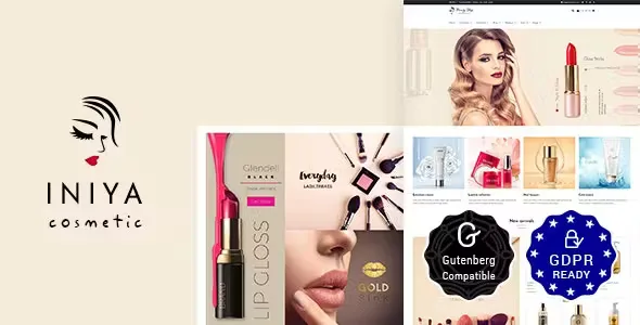 Iniya Beauty Cosmetic Theme