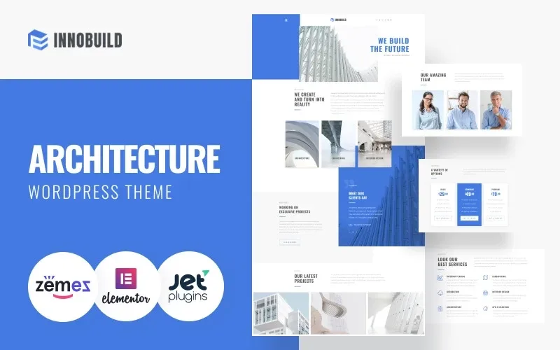 Innobuild – Solid And Reliable Architecture Design WordPress Theme