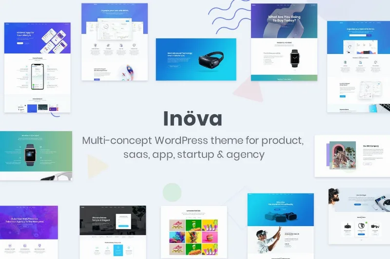 Inova – Multipurpose WordPress Theme For Startups & Agencies