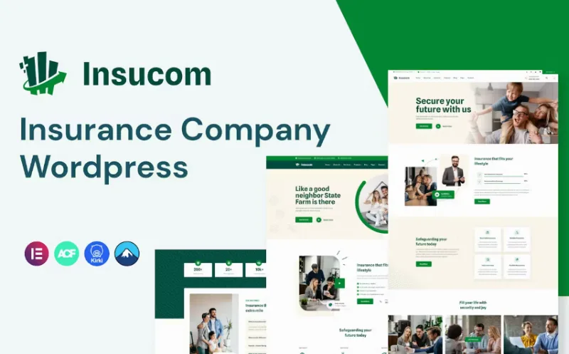 Insucom – Insurance WordPress Theme