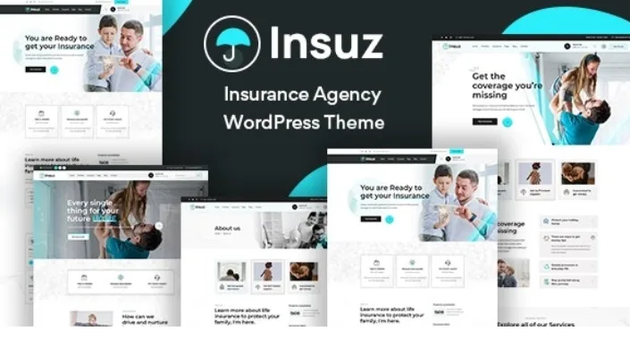 Insuz – Insurance Company WordPress Theme