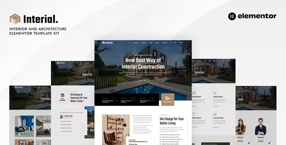 Interial Architecture Elementor Template Kit