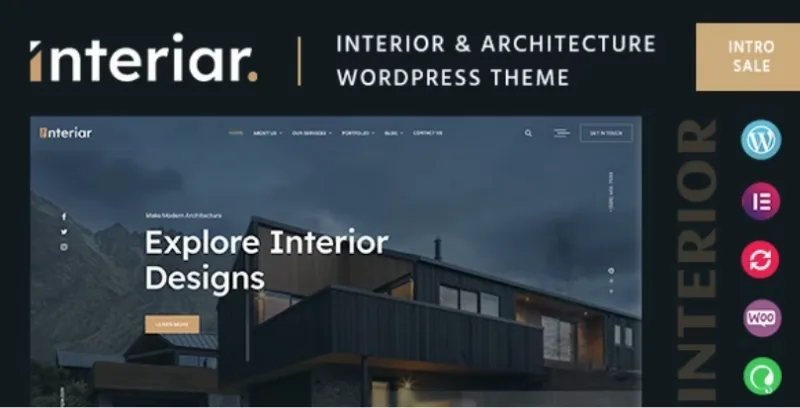 Interiar – Interior Design WordPress Theme