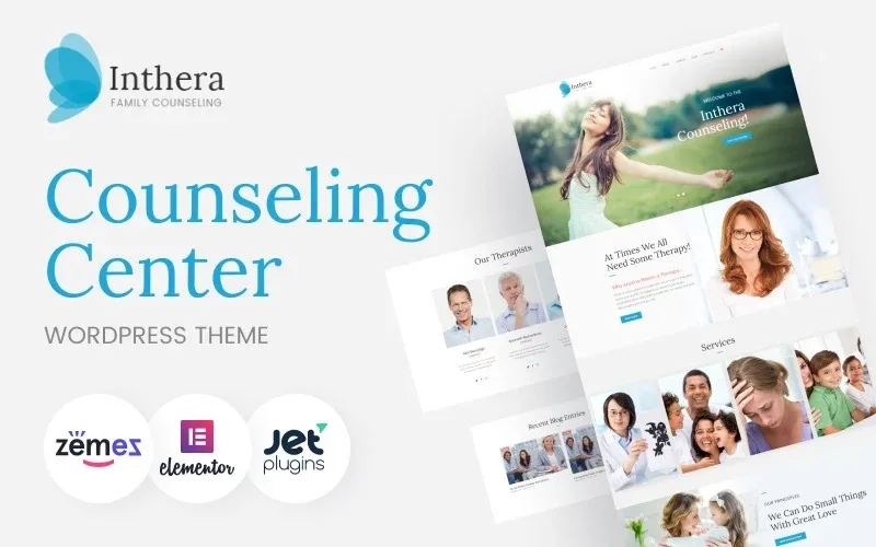 Inthera – Counseling Centre WordPress Theme