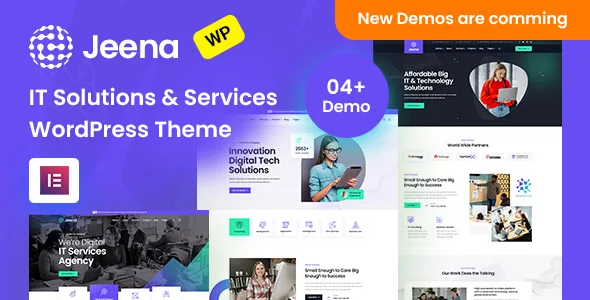 Jeena – Technology & IT Solutions WordPress Theme