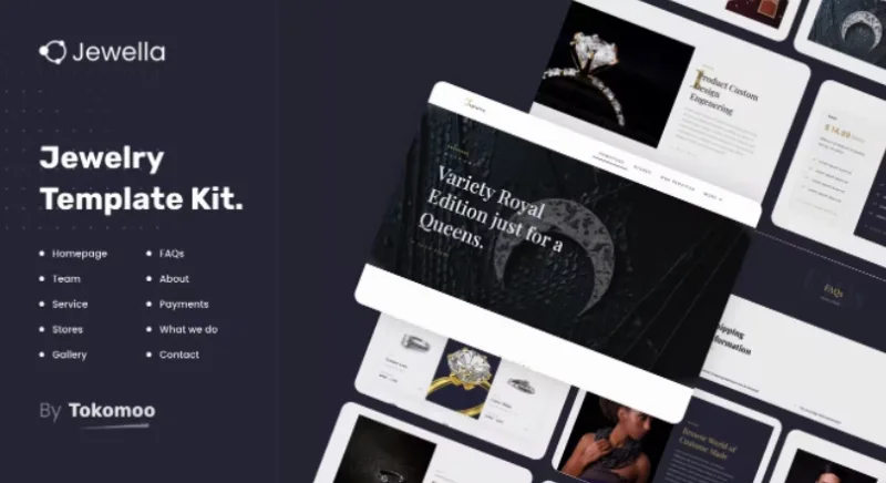 Jewella – Jewelry Store Elementor Template
