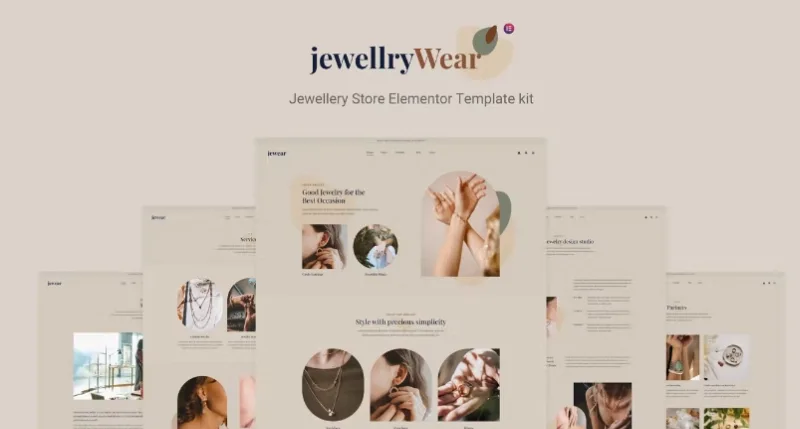 JewellryWear – eCommerce Elementor Template
