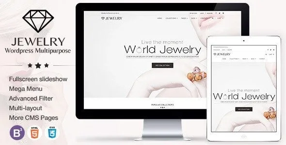 Jewelry – Responsive WordPress Theme