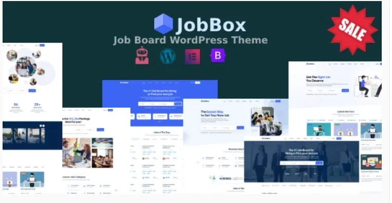 JobBox – Job Board Recruitment Agency WordPress Theme