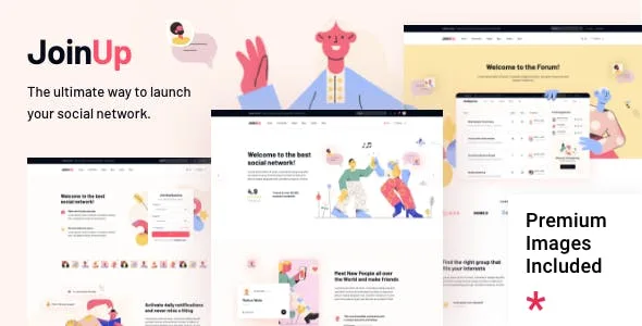 JoinUpBuddyPressCommunityTheme1.0