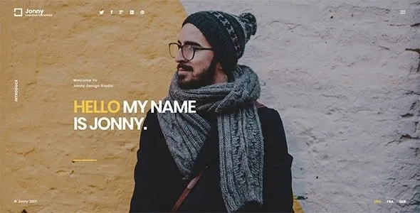 Jonny – Personal WordPress Theme